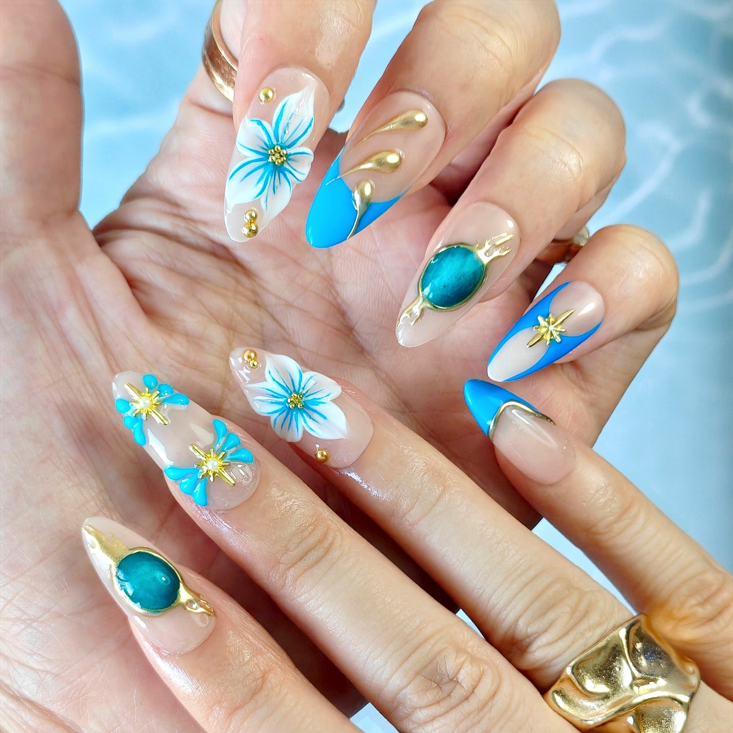 Royal Azure Bloom
